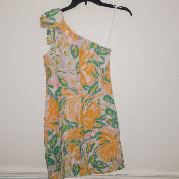 Lilly Pulitzer One Shoulder Dress - Picture 2 of 4